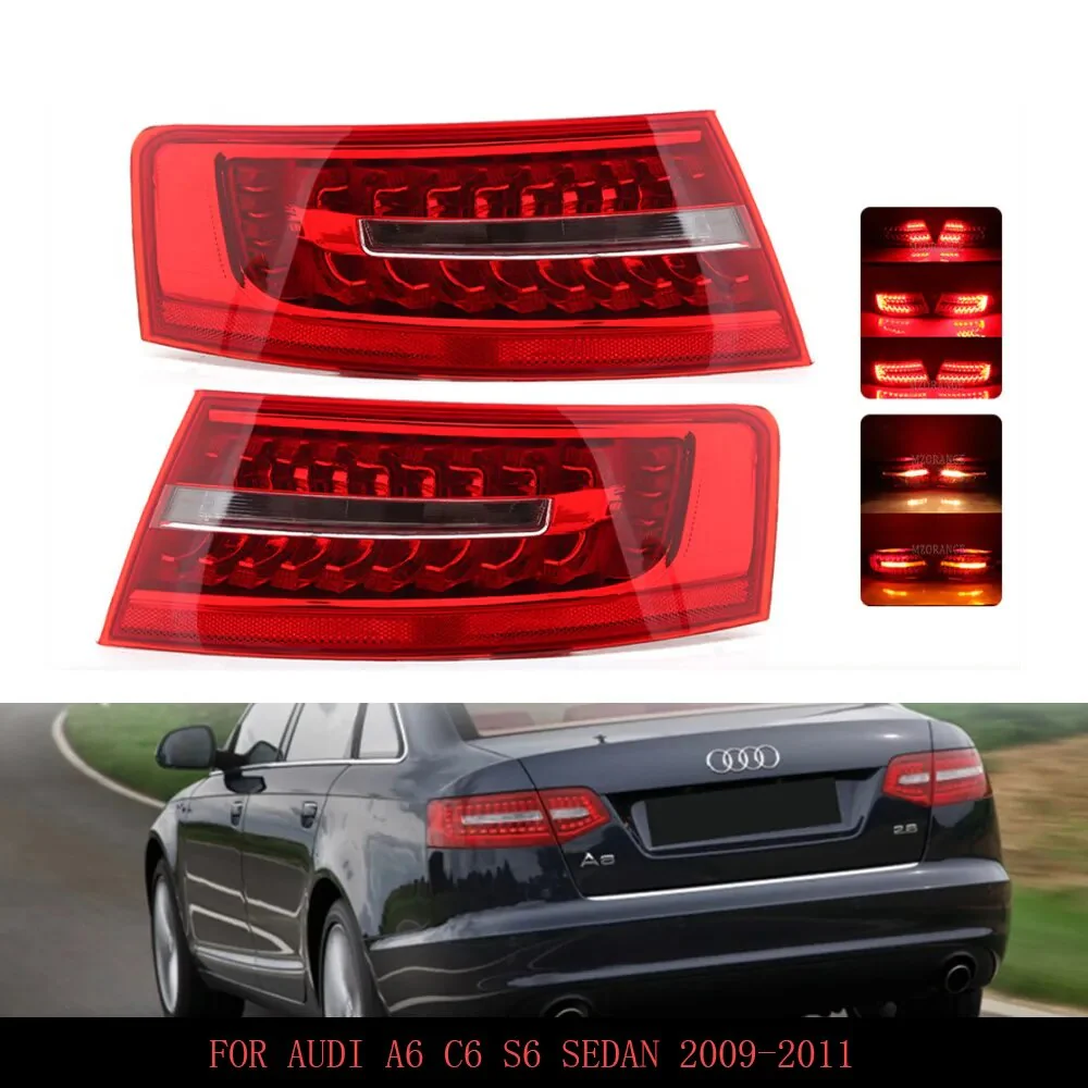 Rear Stop BrakeTail Light Lamp for Audi A6 2009 2010 2011 4FD945095E 4FD945096E - Image 3