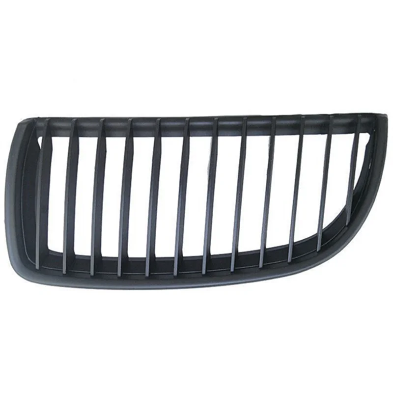 Superior-Car Matte Black Front Hood Kidney Grill Mesh Sport Racing Grills For BMW 3 Series E90 E91 2005-2008 - Image 5